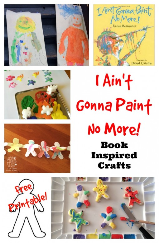 i aint gonna paint no more book inspired crafts left brain craft brain