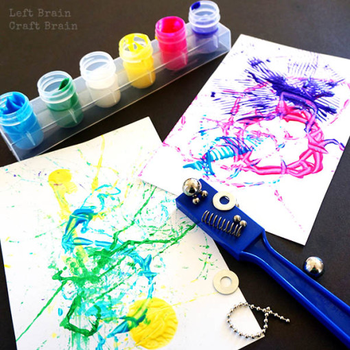 Mess Free Magnetic Learning Center - Left Brain Craft Brain