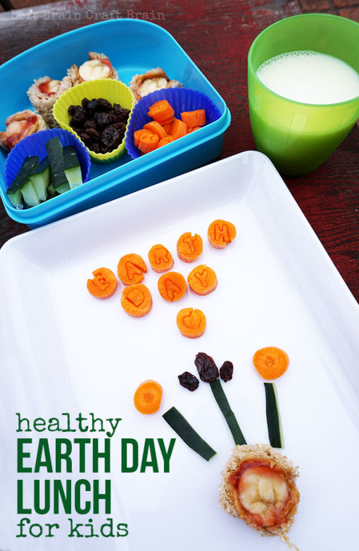 Make a healthy earth day lunch for kids with this fun earth's core sandwich roll-up, bento box style. Great STEM learning.