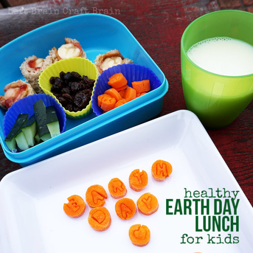 Healthy Earth Day Lunch for Kids Left Brain Craft Brain FB2