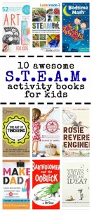 10 Awesome STEAM Activity Books for Kids - Left Brain Craft Brain