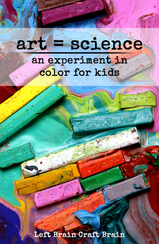 Art Equals Science Paint Solubility Project for Kids - Left Brain Craft ...