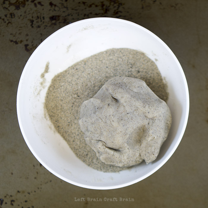 Sand Play Dough Left Brain Craft Brain