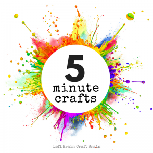 Fun and Easy Kids Crafts - Left Brain Craft Brain