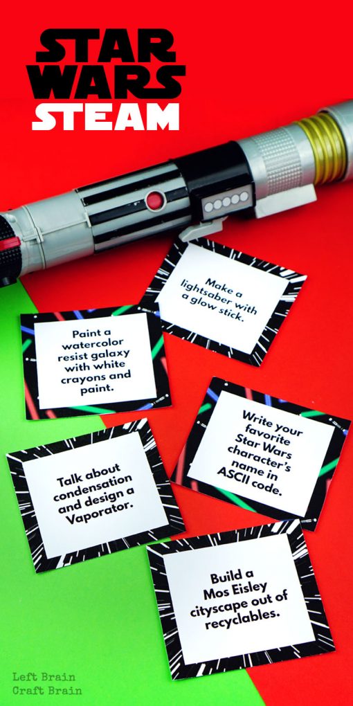 Star Wars STEAM Challenges for Kids - Left Brain Craft Brain
