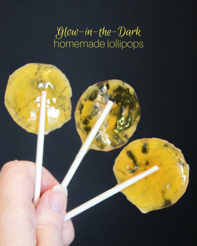 Glow-in-the-Dark Lollipops are a fun addition to any party! Perfect for Halloween, glow parties, New Year's Eve and more.
