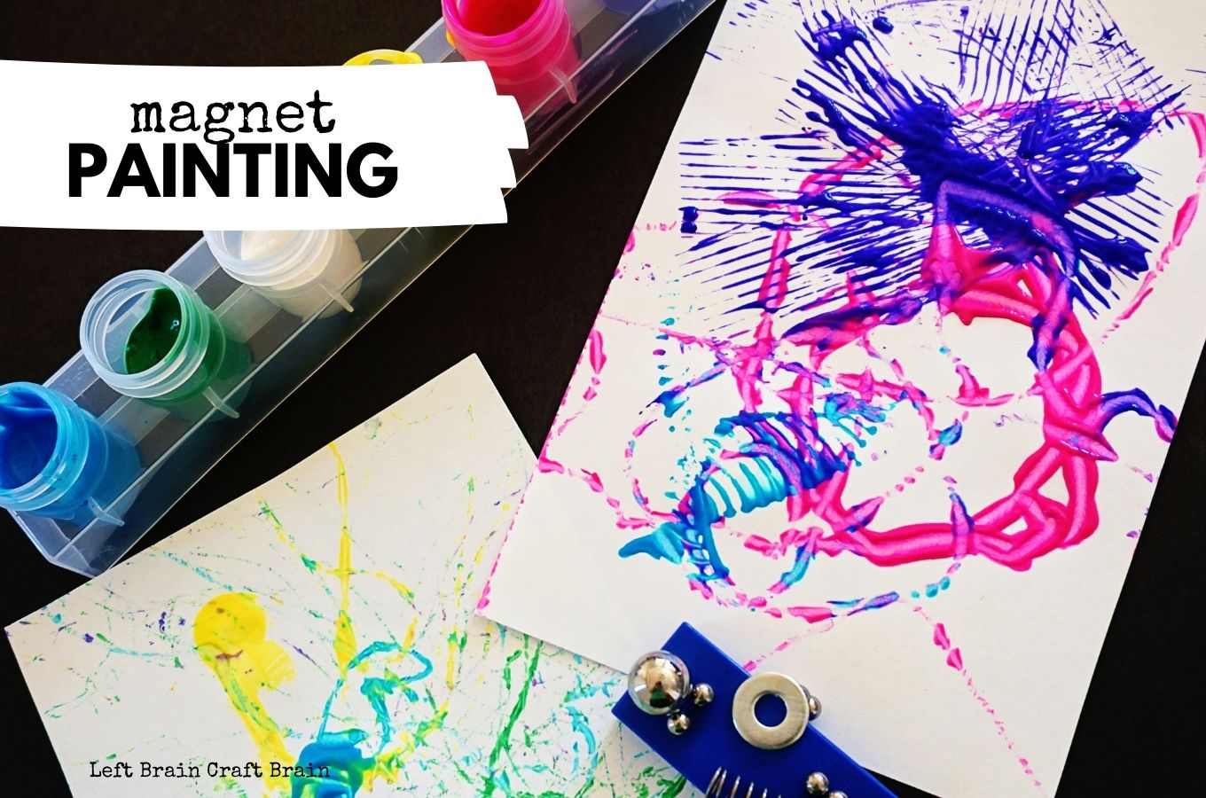 Painting with magnetic paint: How to do it