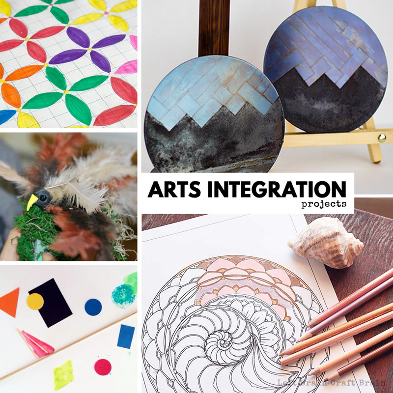 arts integration projects for kids