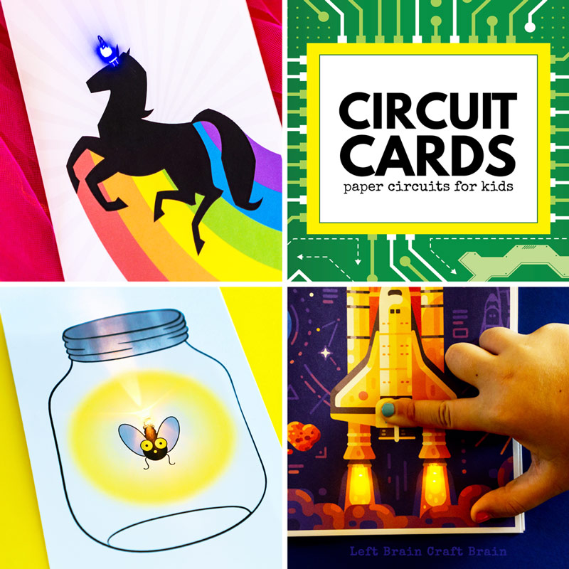 circuit cards paper circuits for kids