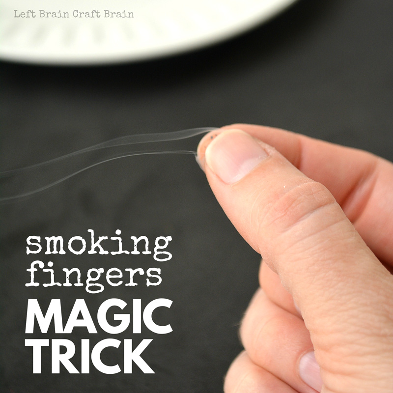 Smoking Fingers Magic Trick
