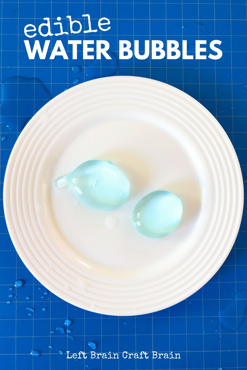Edible water bubbles are a fun way to learn about food science and molecular gastronomy. Plus you can turn them into a delicious recipe for popping boba.
