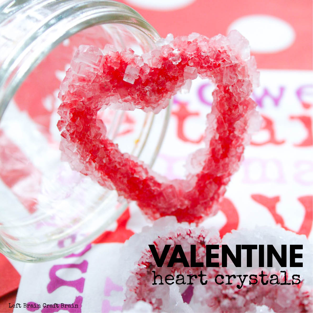 Grow these lovely Valentine Heart Borax Crystals for a fun science experiment this February. Kids will love customizing their hearts and watching the crystals grow.