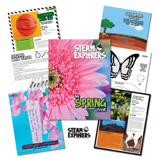 Your Printable is On Its Way - Spring STEAM Explorers - Left Brain ...