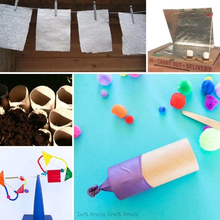 Cardboard Crafts and Cardboard Projects for Kids - Left Brain Craft Brain