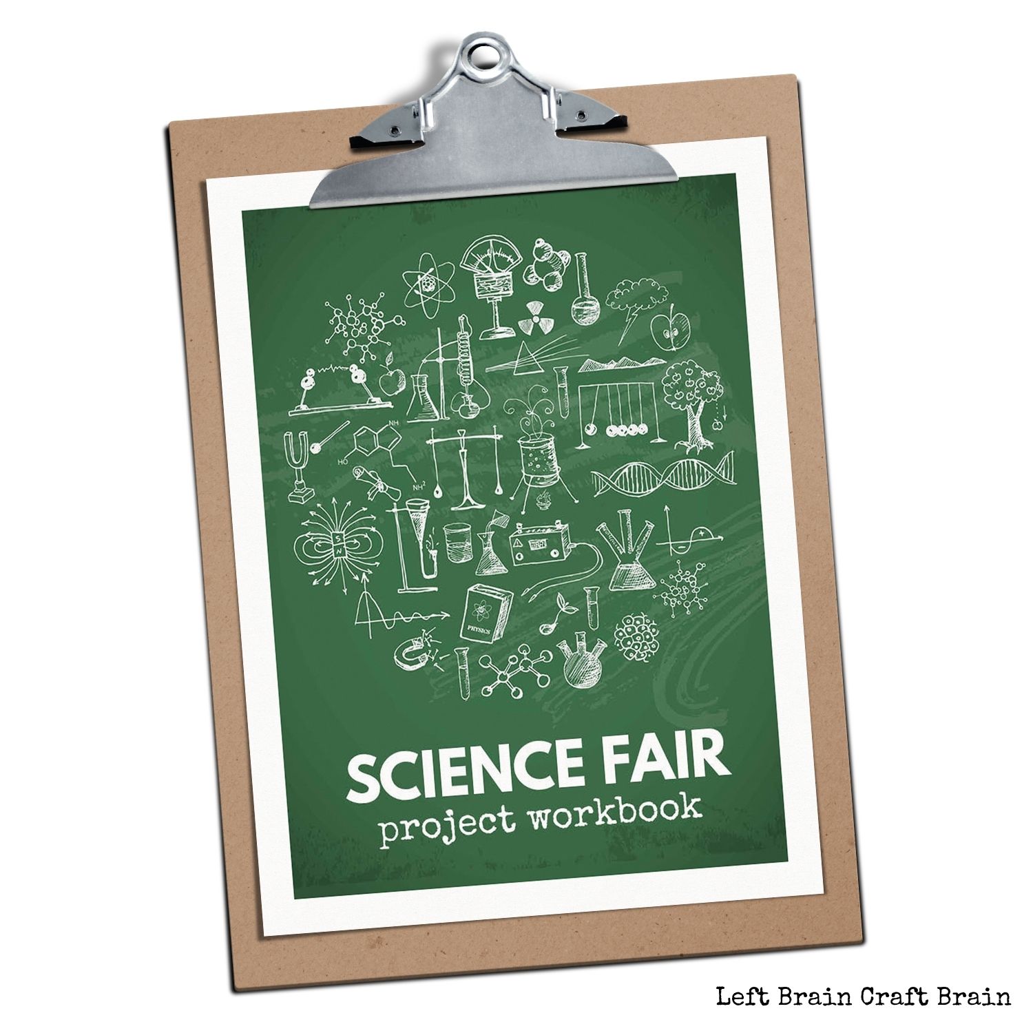 Science Fair Project Workbook Mockup1500x1500 v2