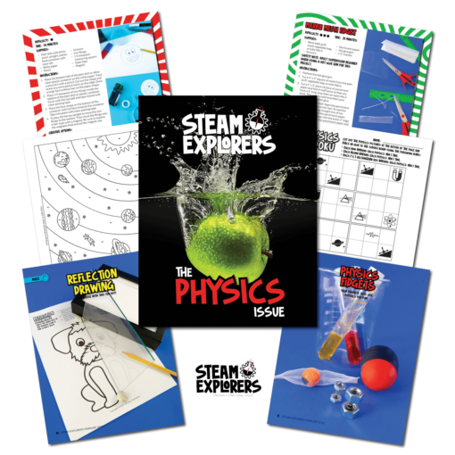 STEAM Explorers Physics Activities for Kids - OIR - Left Brain Craft Brain