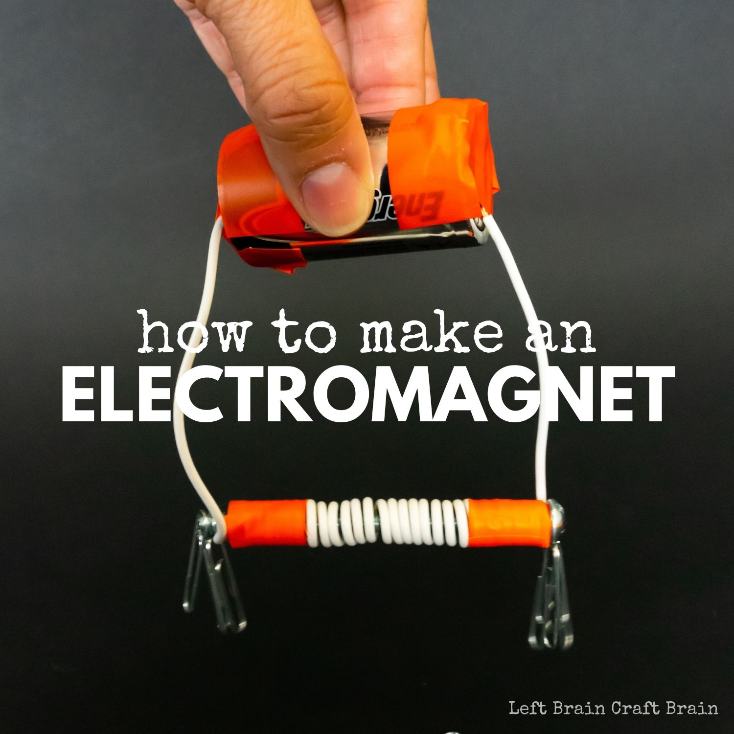 Learn how to make an electromagnet with this easy STEM project. Electromagnets help kids learn about electric cars.