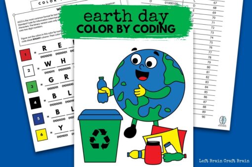earth day color by coding 1360x900