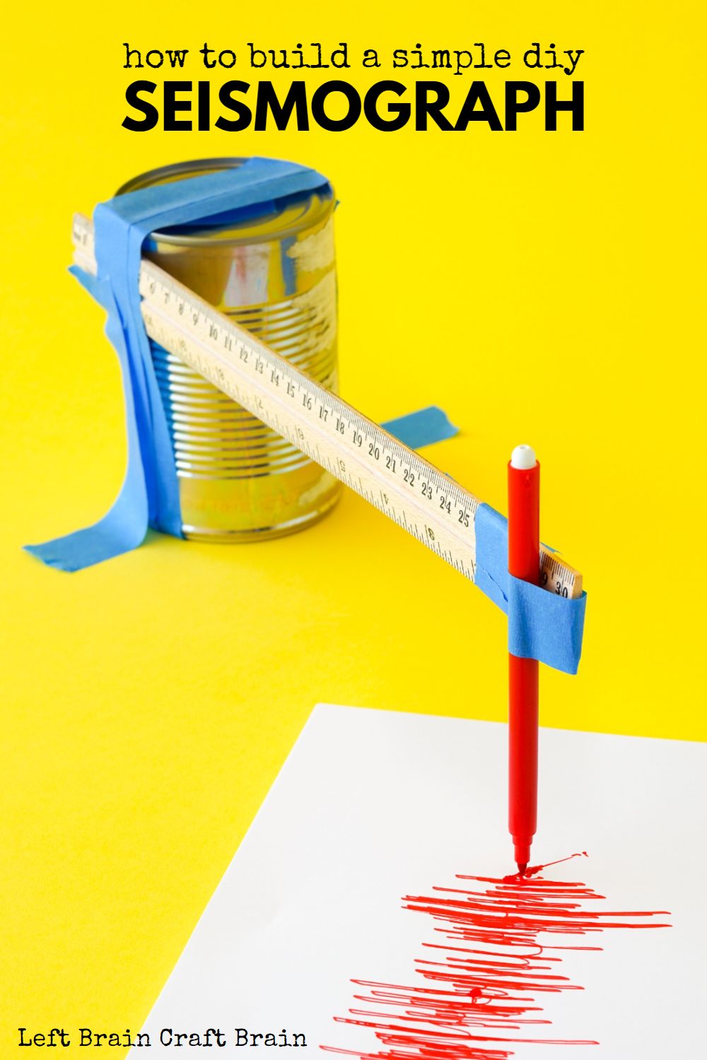 Build a DIY seismograph to learn about earthquakes and how they are measured. This simple STEM project teaches the science behind world events.