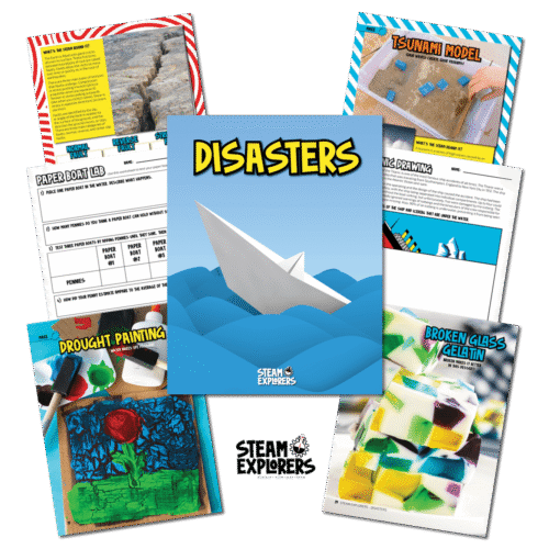 STEAM Explorers Disasters Activities for Kids 2025 - Home - Left Brain ...